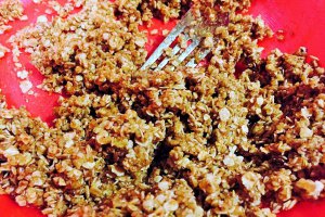 Crumble cu mar si scortisoara