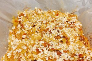 Crumble cu mar si scortisoara