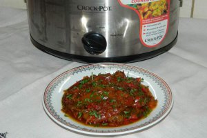 Tocana ungureasca de ardei (Lecso) la slow cooker Crock-Pot