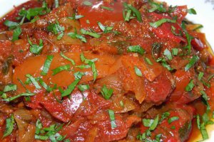 Tocana ungureasca de ardei (Lecso) la slow cooker Crock-Pot