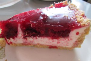 Cheesecake cu visine (fara coacere)