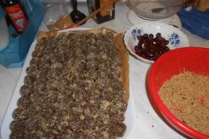 Bilute cu lapte de cocos si visine