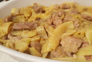 Fasole pastai cu ceafa de porc la Multicooker