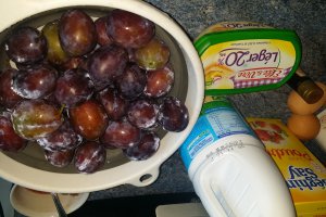 Clafoutis cu prune