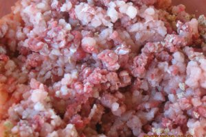 Chiftelute la cuptor in forme de briose