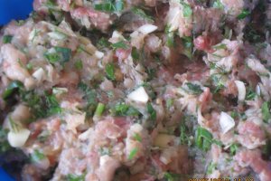 Chiftelute la cuptor in forme de briose