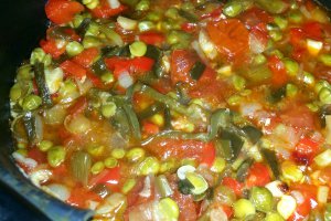 Rulada de curcan cu legume