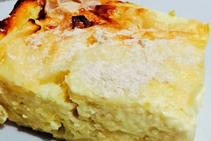 Placinta domneasca cu branza dulce