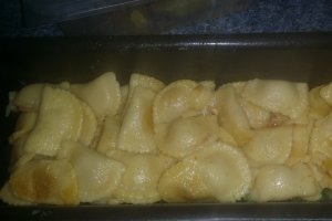 Chec cu raviolis si broccoli