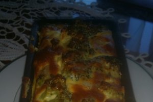 Chec cu raviolis si broccoli