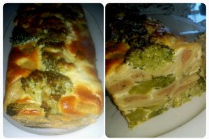 Chec cu raviolis si broccoli