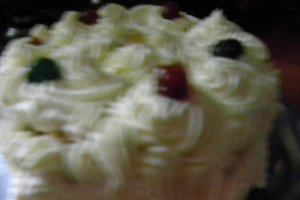 Tort cu crema de bezea cu nes