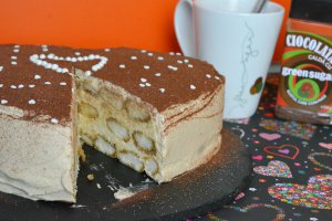 Tort Tiramisu reţetă originală, cu Green Sugar