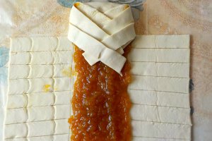 Foietaj impletit cu dovleac placintar