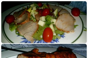 Salata verde cu pastrama