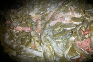 Fasole pastai carbonara