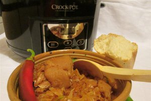 Varza dulce la slow cooker Crock-Pot