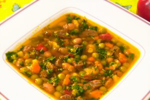 Ciorba de vitel  cu boabe