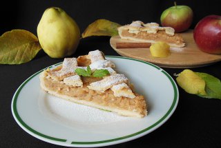 Tarta de toamna: cu mere, pere si gutui