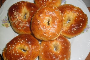 Covrigi Bagels cu miere