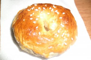 Covrigi Bagels cu miere