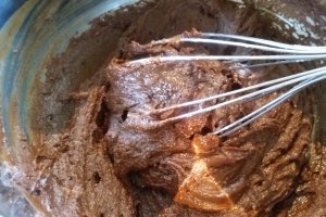 Negresa cu mascarpone si zmeura