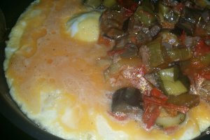 Omleta cu Ghiveci de legume