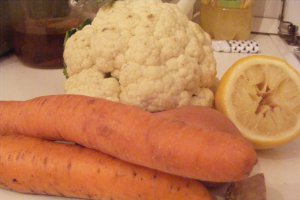Supa crema de conopida cu curry
