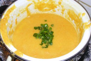 Supa crema de conopida cu curry