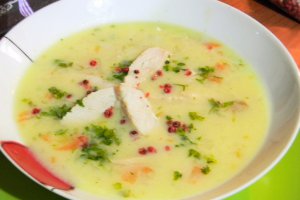 Kotosupa avgolemono-supa greceasca - Supa cu nr . 200