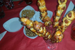 Aperitiv foietaj cu carnaciori