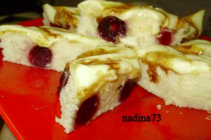 Prajitura cu cirese si budinca