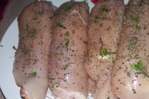 Piept de pui umplut