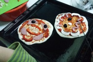Pizza de Halloween