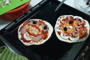 Pizza de Halloween