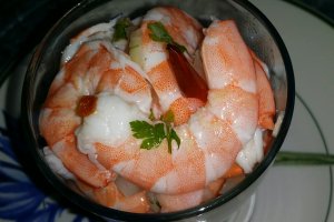 Ceviche sau Creveti marinati