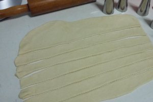Desert cornete cu crema de vanilie si mascarpone