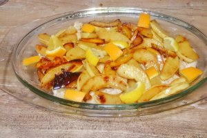 Piept de pui cu gutui