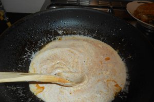 Cotlet de porc cu sos de piper