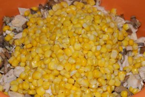 Salata de pui cu ciuperci