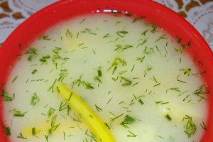 Ciorbita de guvizi " fugiti" pt pitici