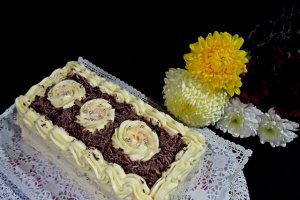 Prajitura cu jeleu si crema de lamaie
