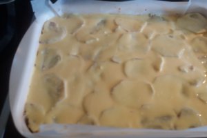 Musaca de cartofi si vinete cu carne