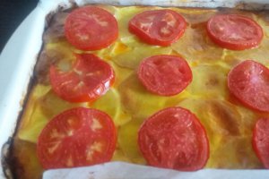 Musaca de cartofi si vinete cu carne