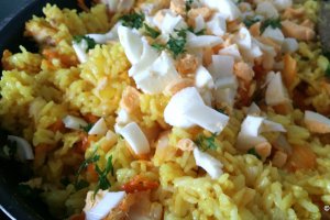 Orez cu Haddock afumat - Kedgeree
