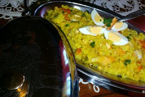 Orez cu Haddock afumat - Kedgeree