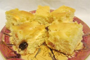 Prajitura cu fructe si nuca de cocos