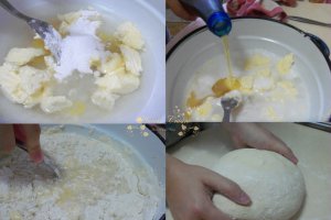 Cornulete cu dulceata si nuca