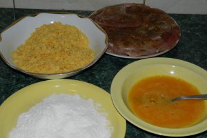 Snitele de porc crocante