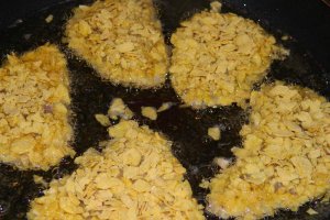 Snitele de porc crocante